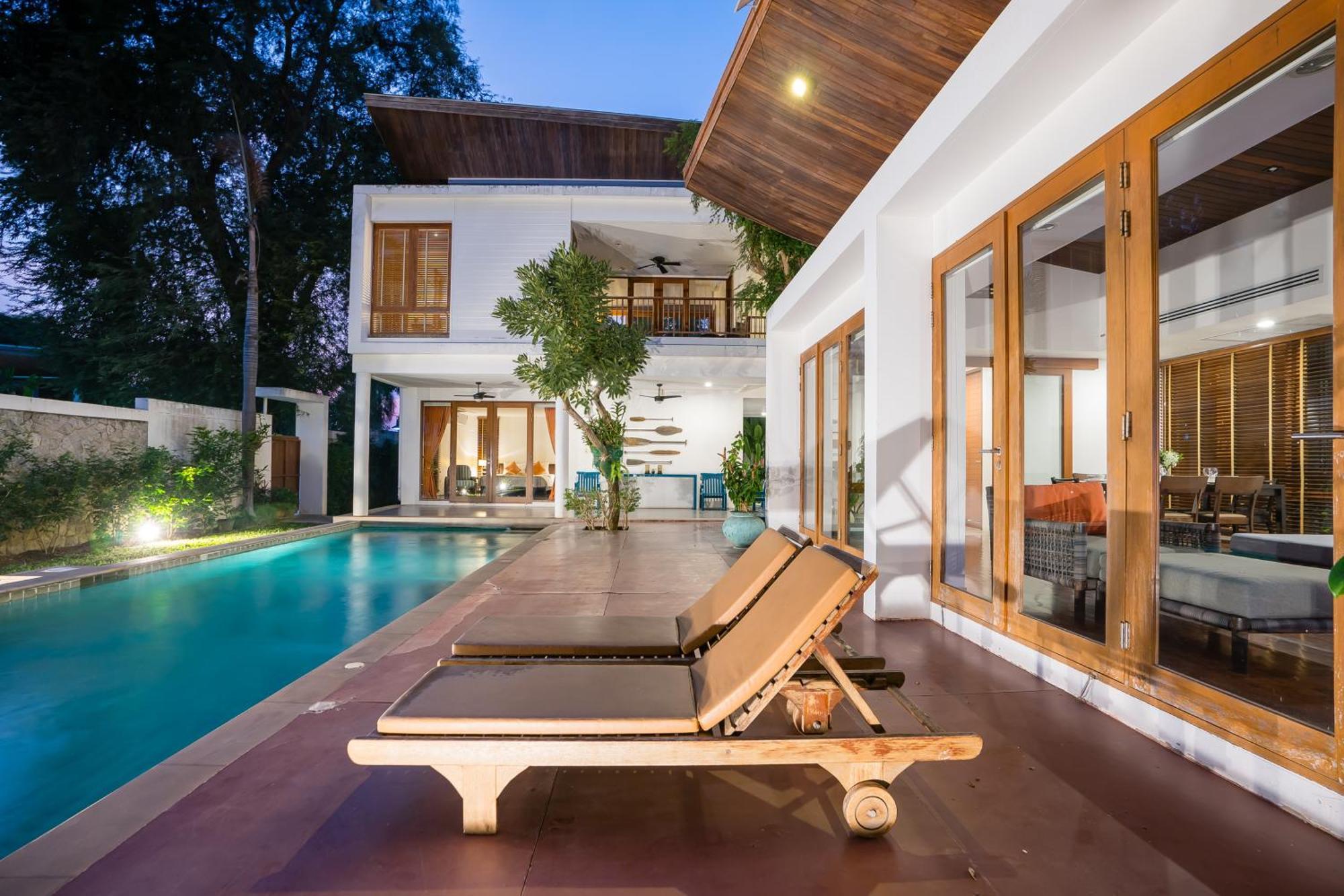 Pranaluxe 3 Bedroom Pool Villa Ban Pak Nam Pran Eksteriør bilde