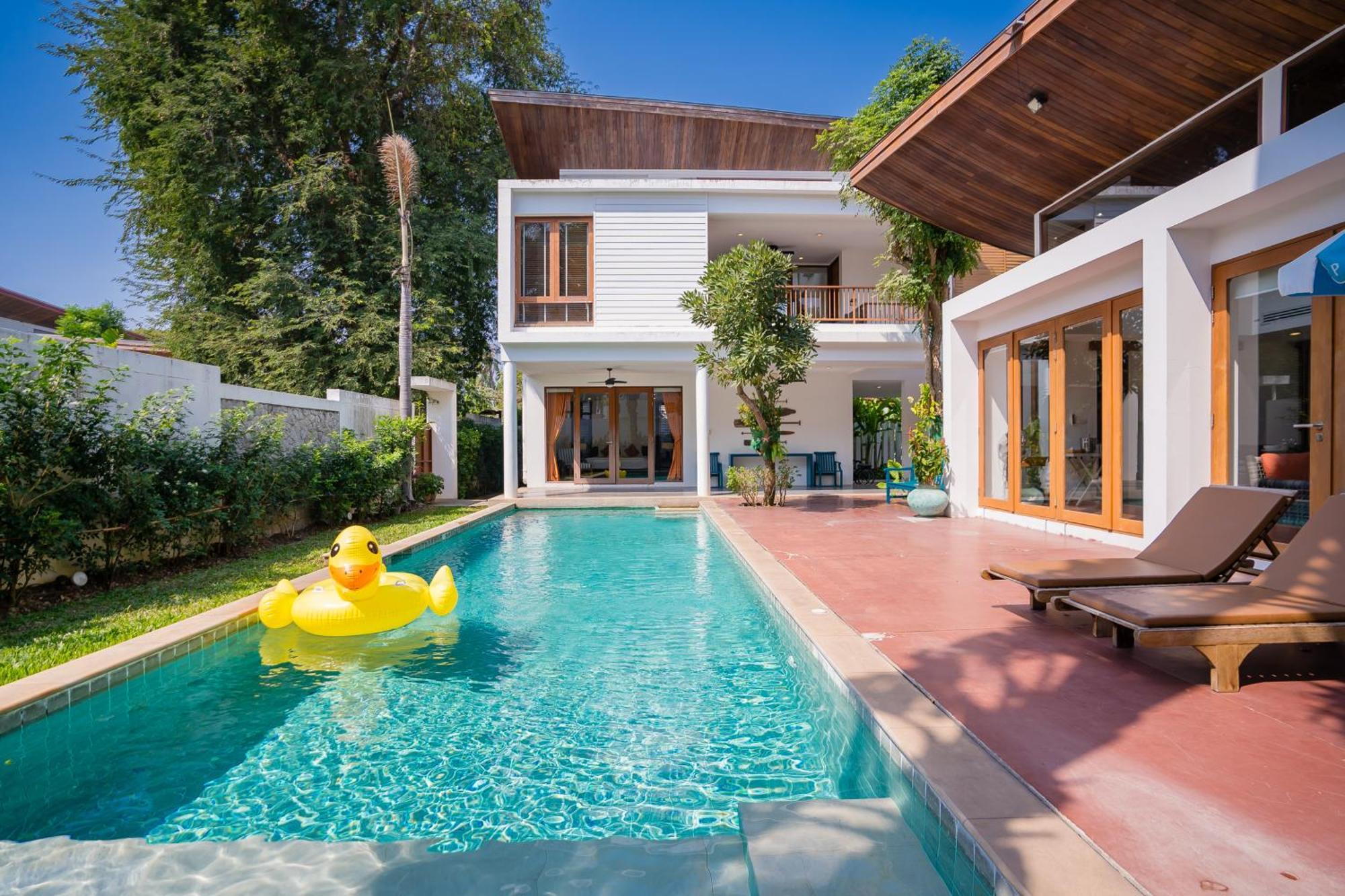 Pranaluxe 3 Bedroom Pool Villa Ban Pak Nam Pran Eksteriør bilde