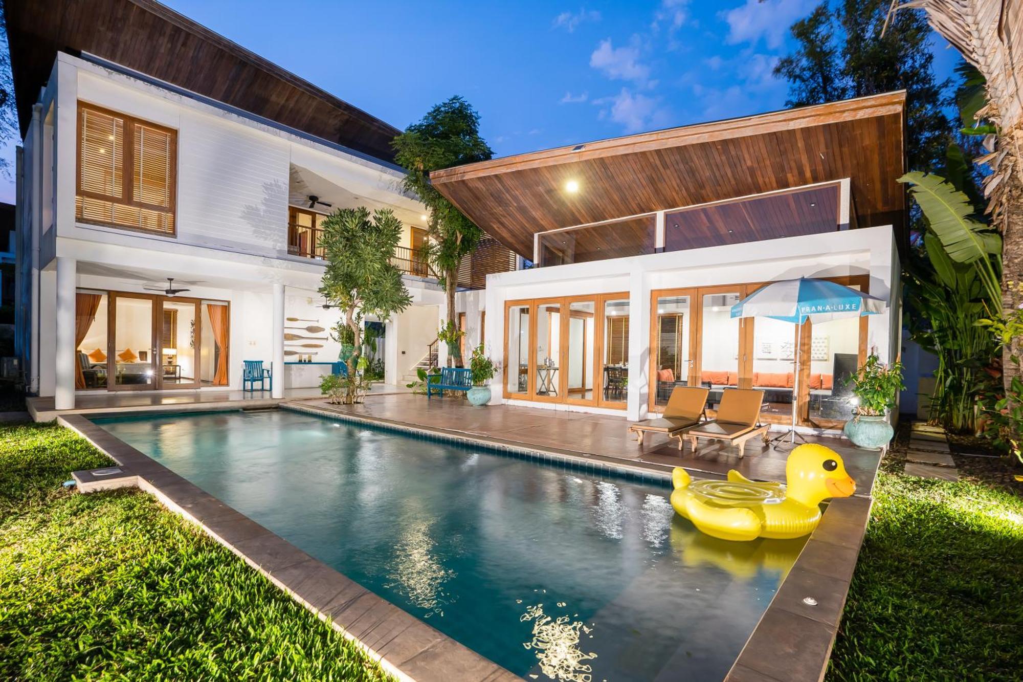 Pranaluxe 3 Bedroom Pool Villa Ban Pak Nam Pran Eksteriør bilde