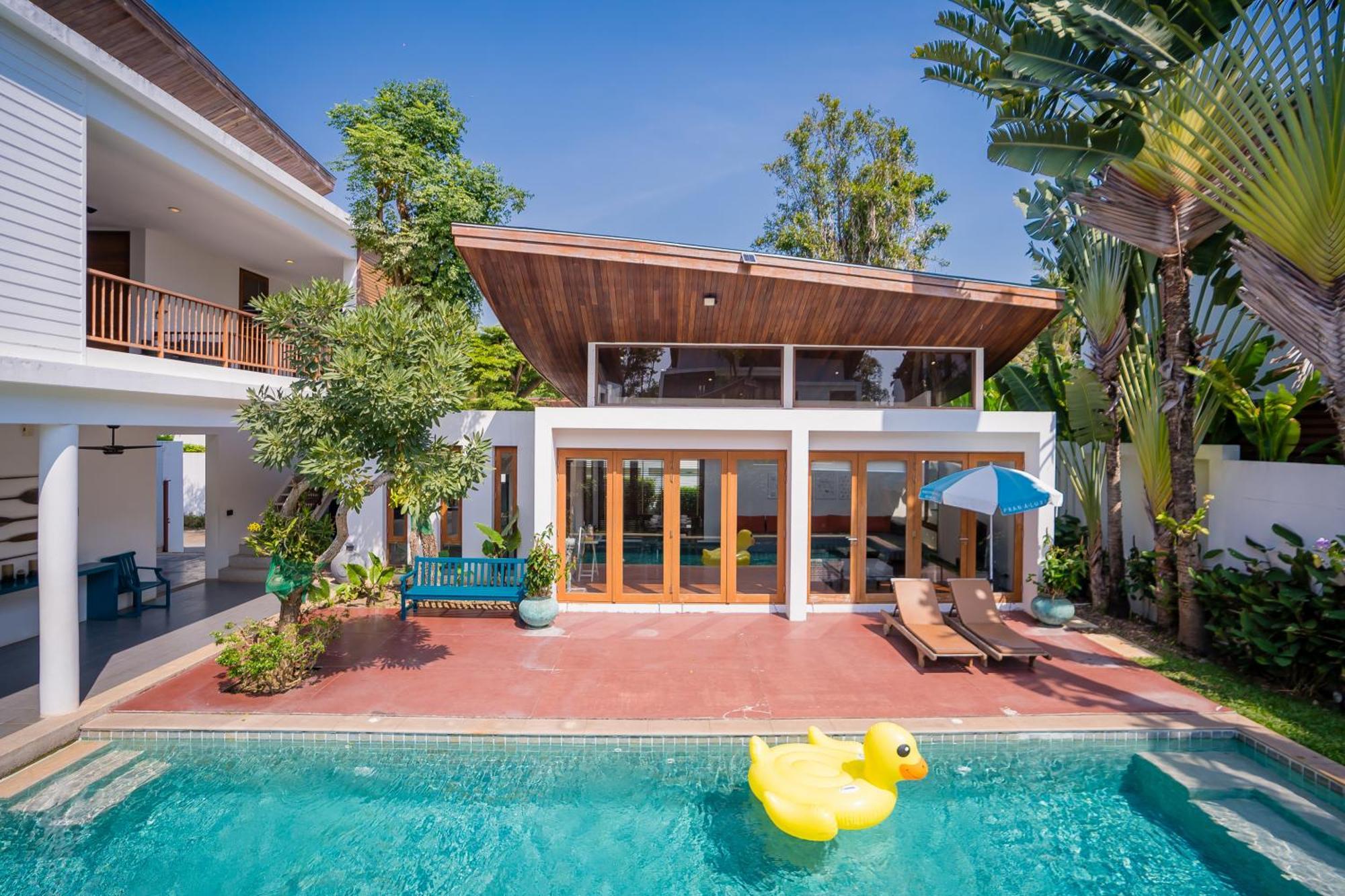 Pranaluxe 3 Bedroom Pool Villa Ban Pak Nam Pran Eksteriør bilde
