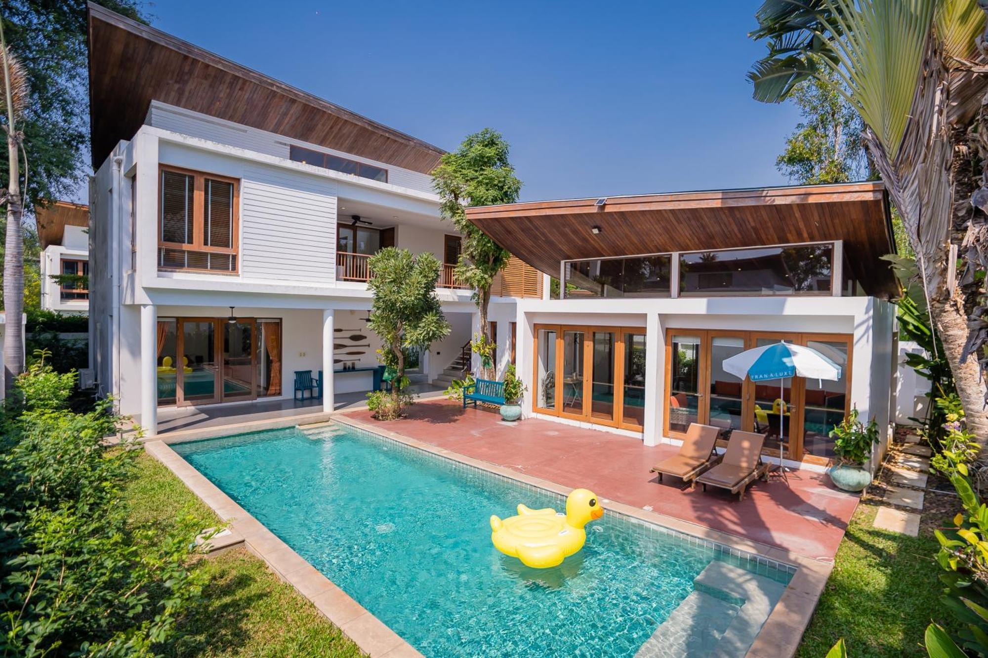 Pranaluxe 3 Bedroom Pool Villa Ban Pak Nam Pran Eksteriør bilde